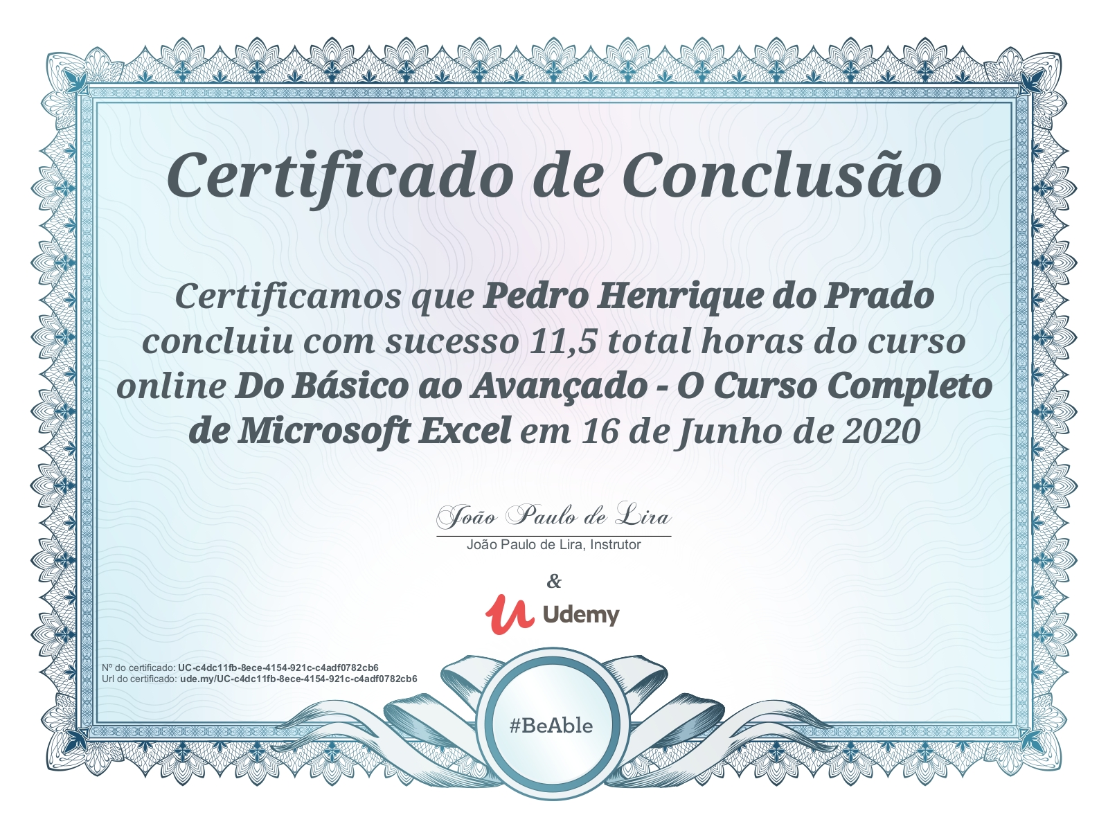 Certificado
